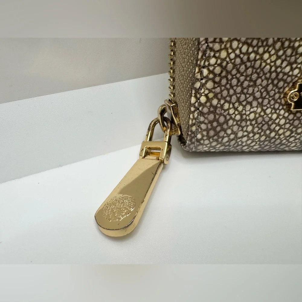 Vince Camuto Animal Print  Small Coin Purse Wallet  Compact